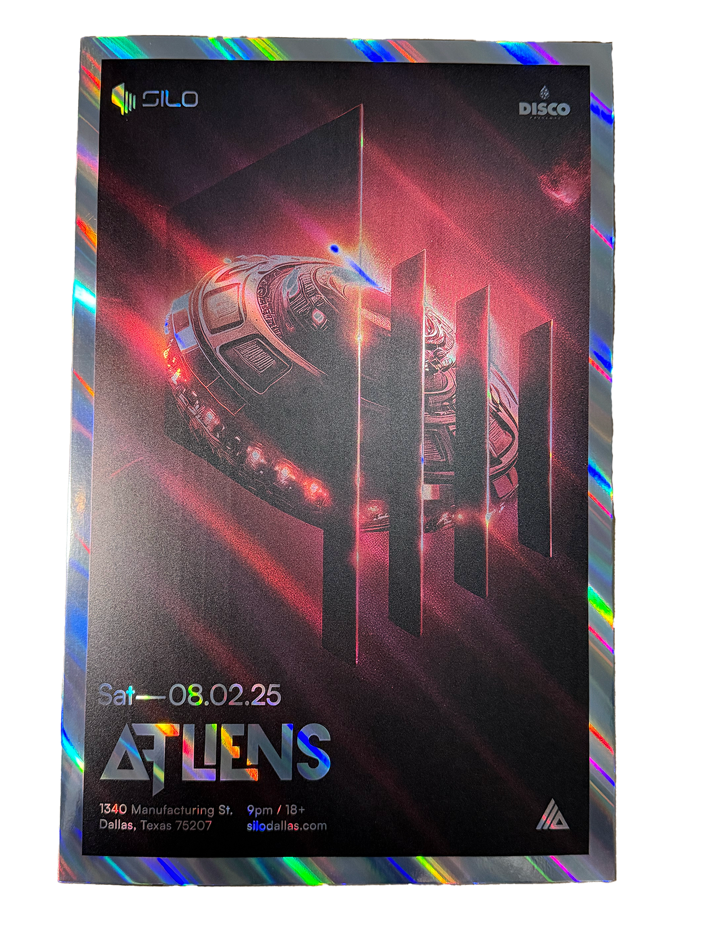 SILO | 08/02/25 | ATLIENS Foil Poster***