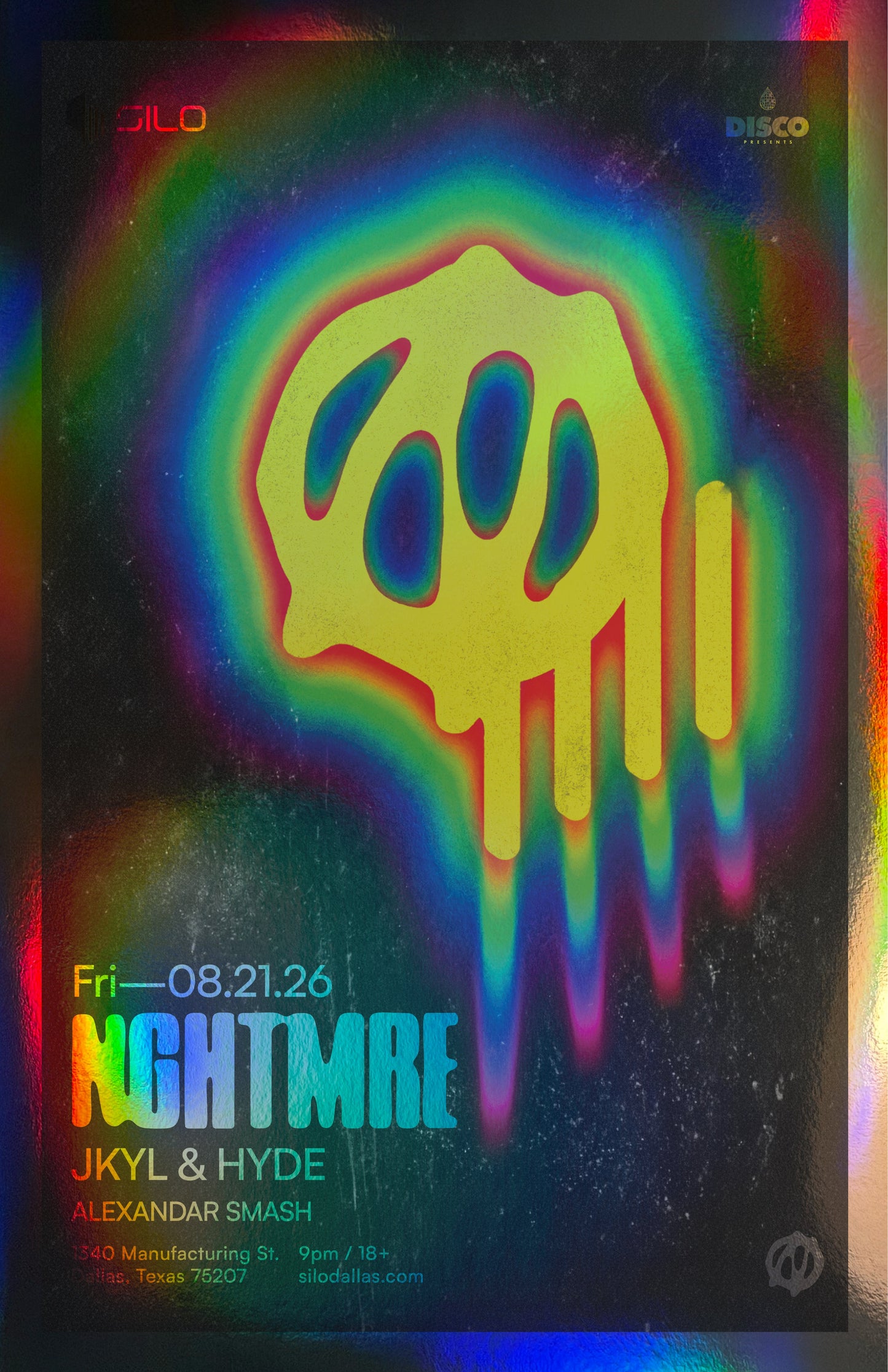 SILO | 8/21/26 | Foil Poster***