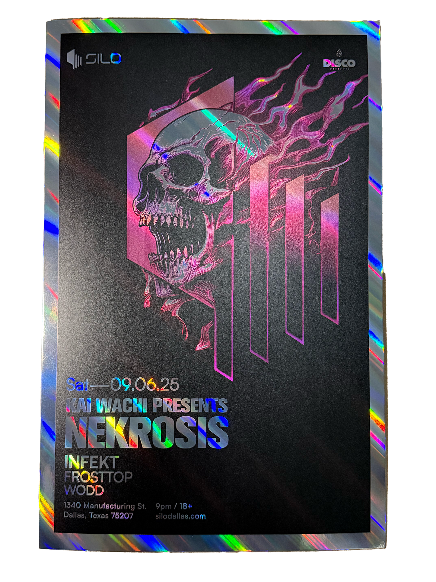 SILO | 09/06/25 | KAI WACHI Foil Poster***
