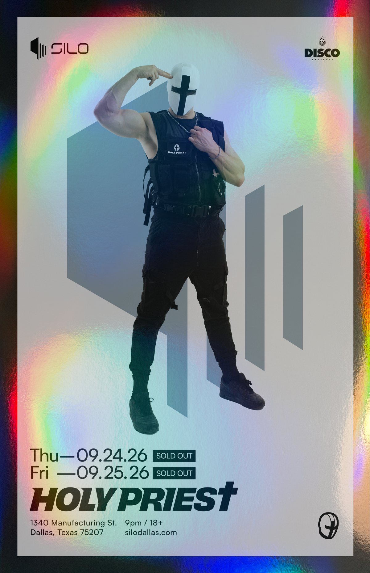SILO | 09/24/26 & 9/25/26 | Foil Poster***