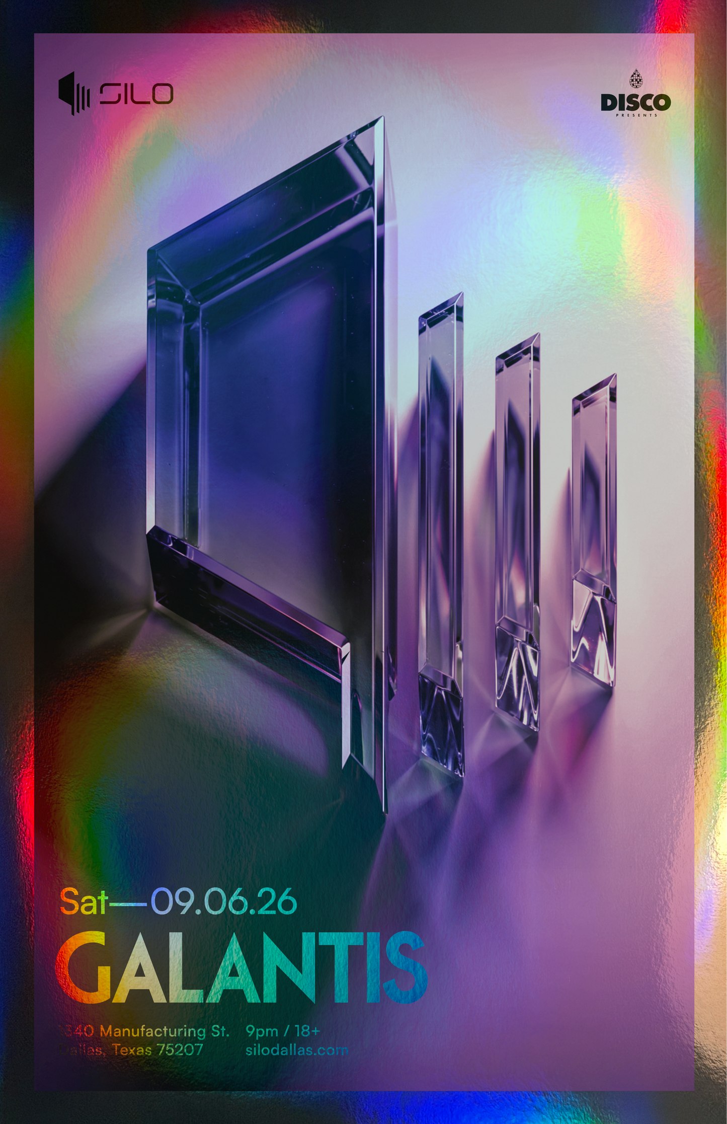 SILO | 09/06/26 | Foil Poster***
