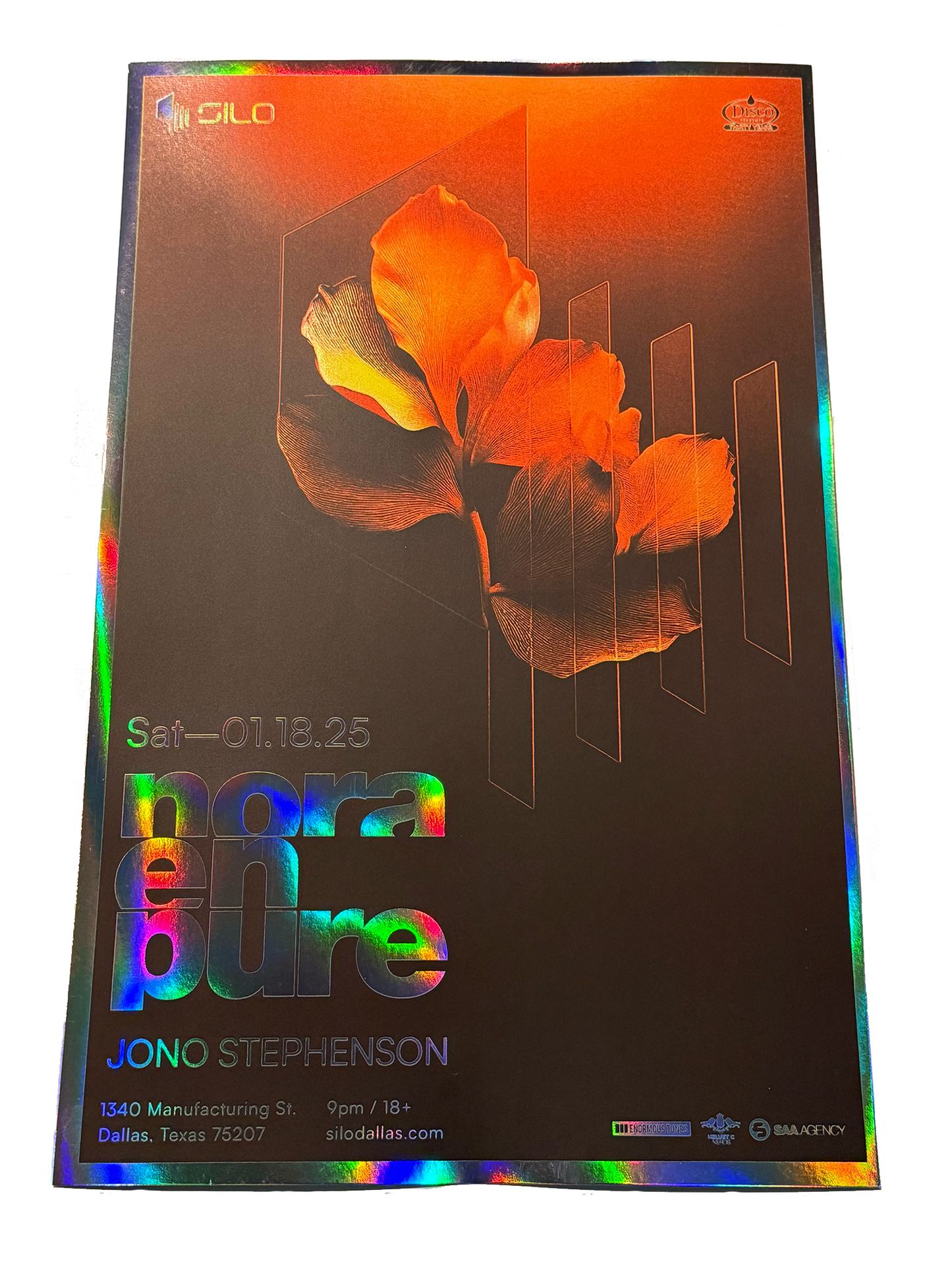 SILO | 01/18 | Nora En Pure Foil Poster