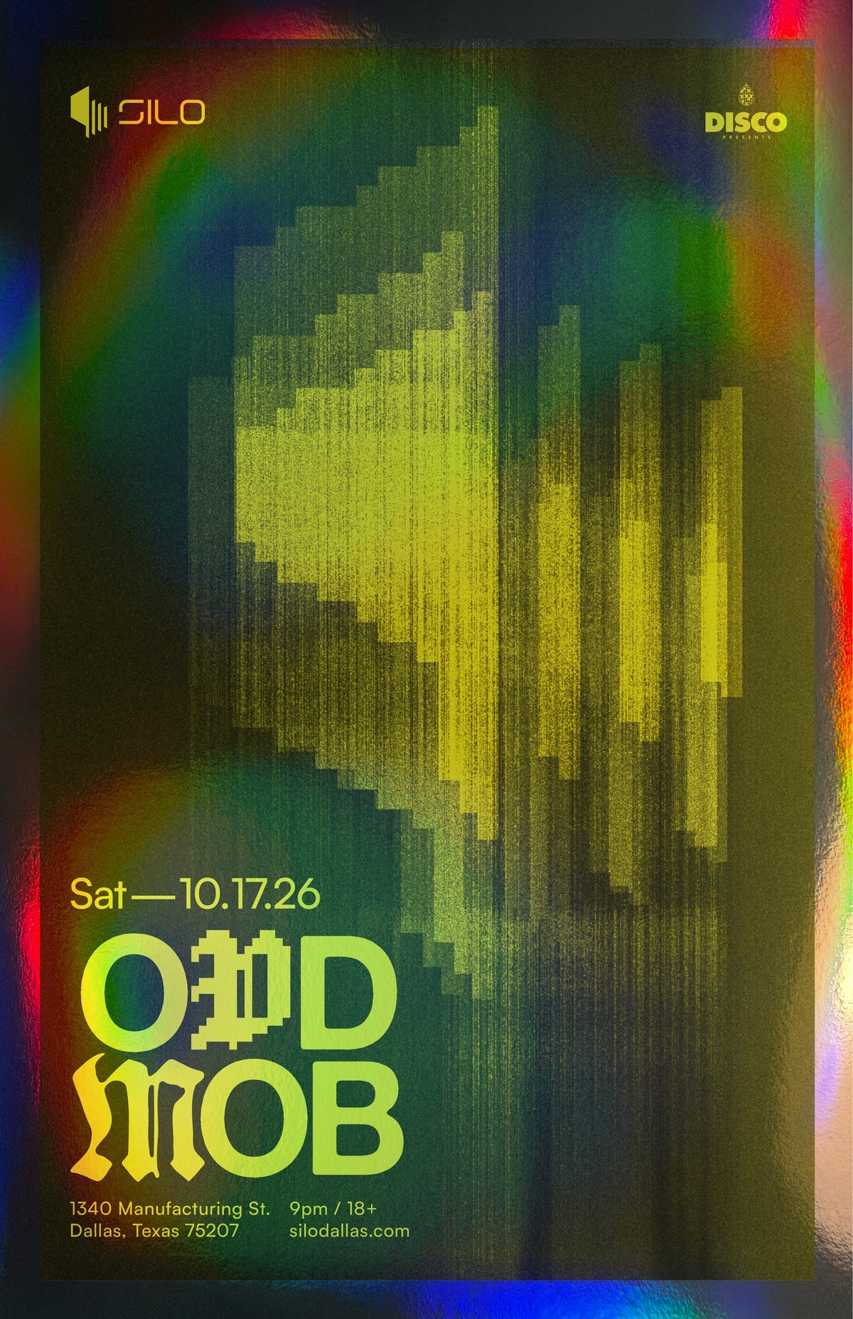 SILO | 10/17/26 | Foil Poster***