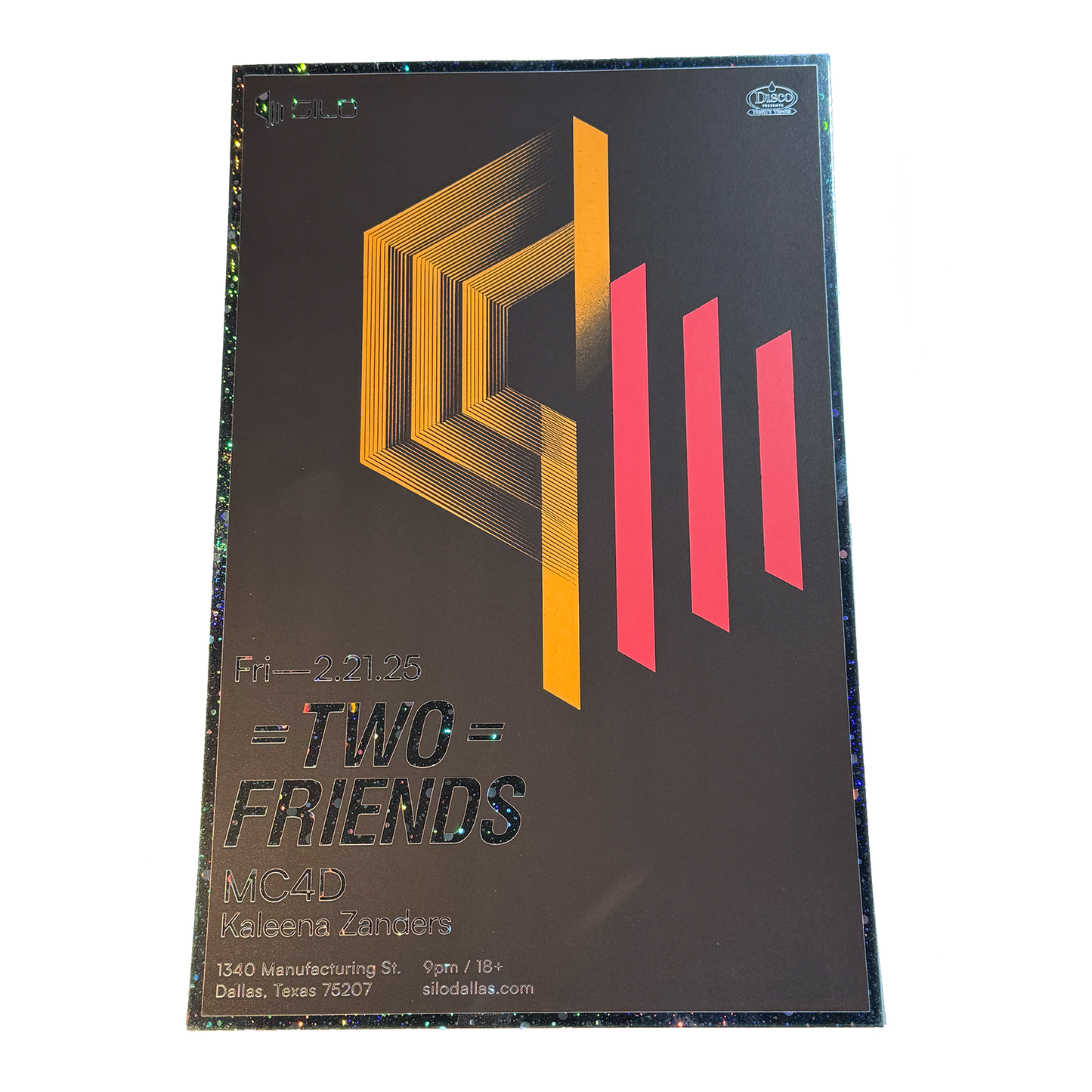 SILO | 02/21 | Two Friends Foil Poster