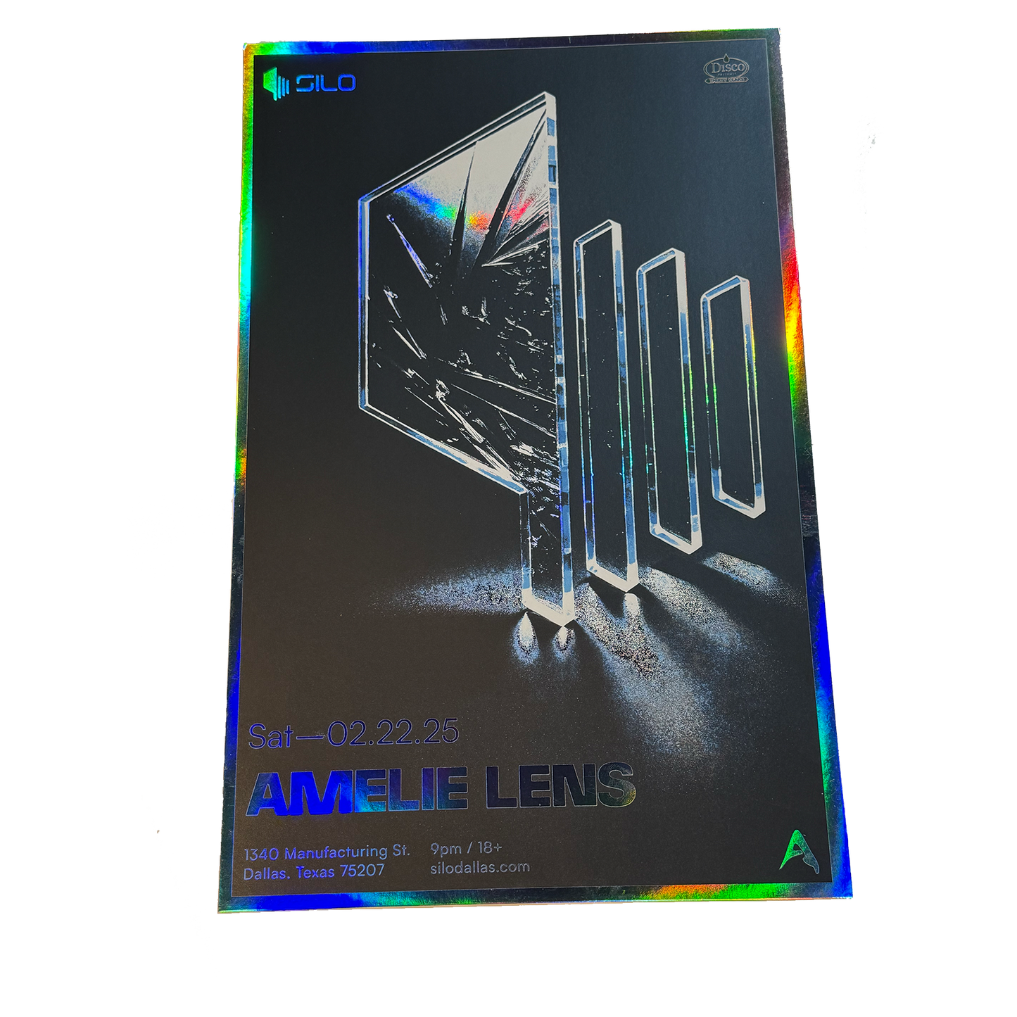SILO | 02/22 | Amelie Lens Foil Poster