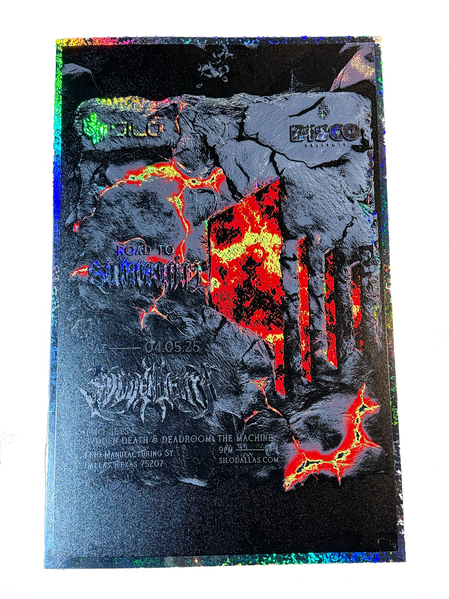 SILO | 04/05/25 | Svdden Death Foil Poster