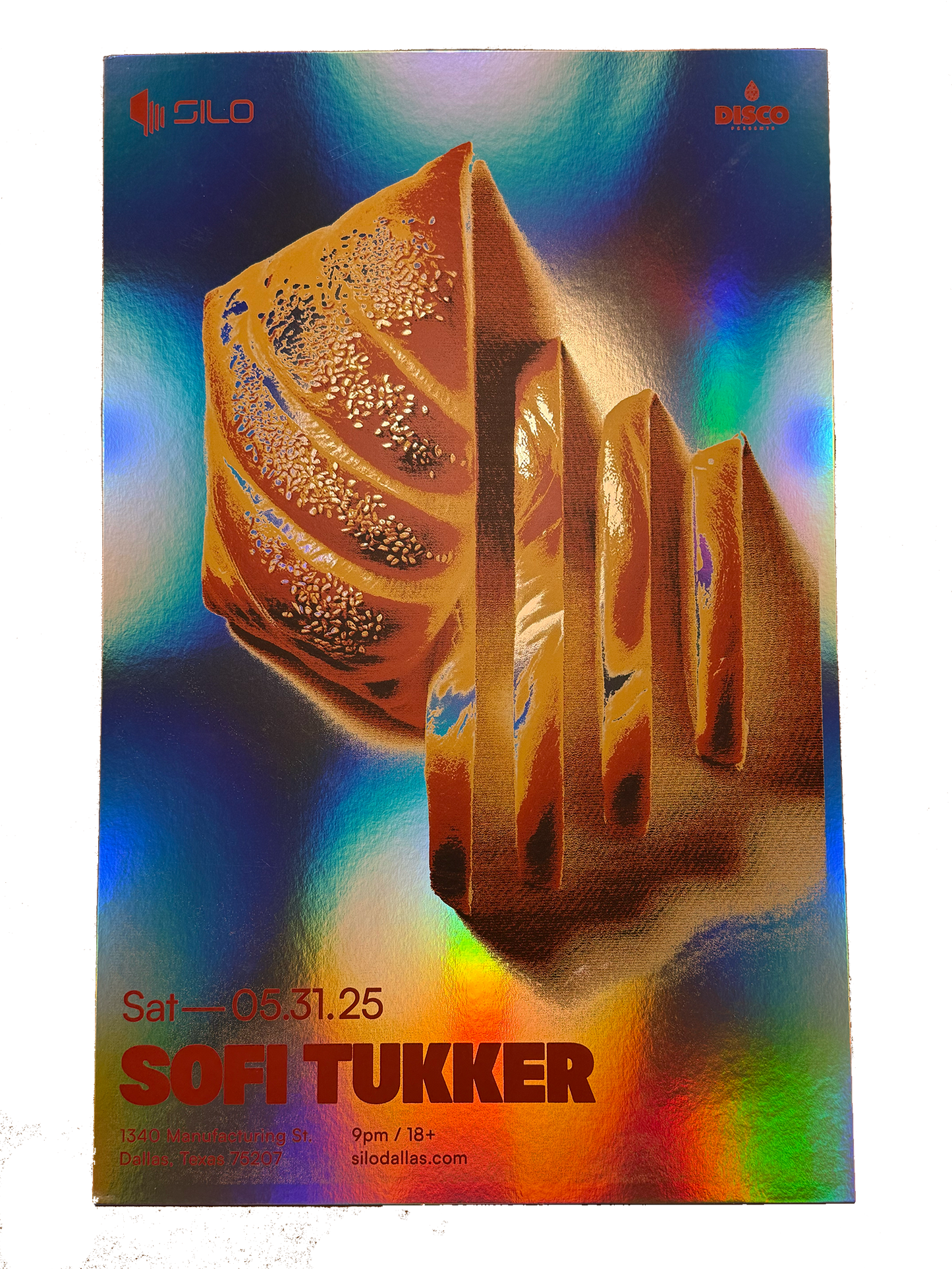 SILO | 05/31/25 | Sofi Tukker Foil Poster