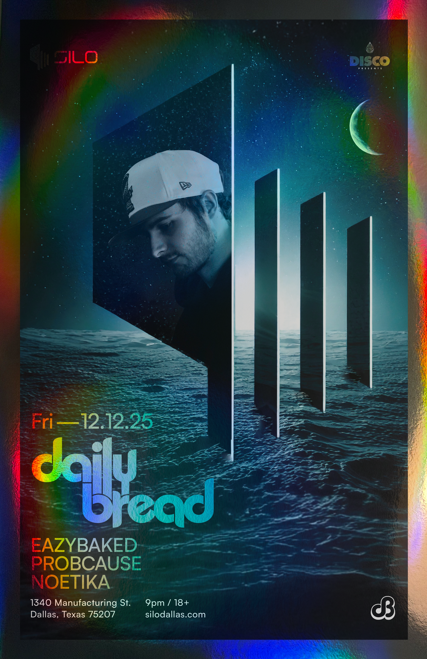 SILO | 12/12/25 | Daily Bread Foil Poster