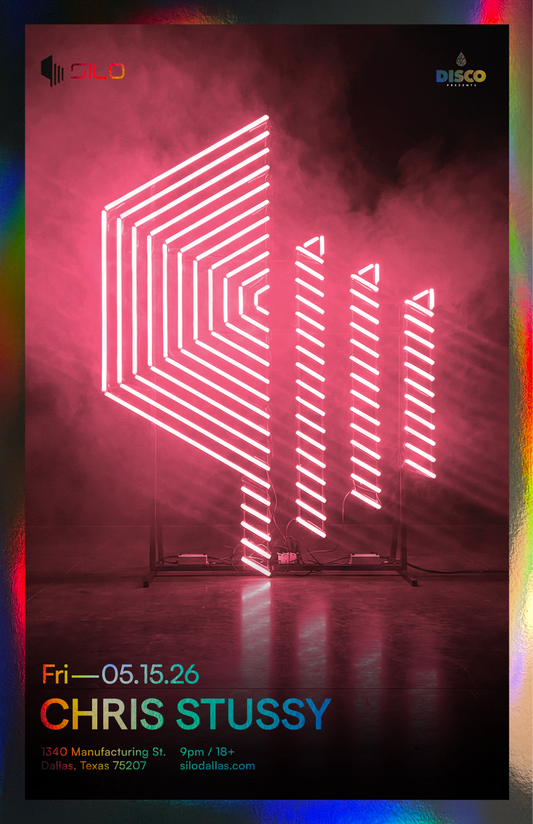SILO | 5/15/26  | Chris Stussy Foil Poster***