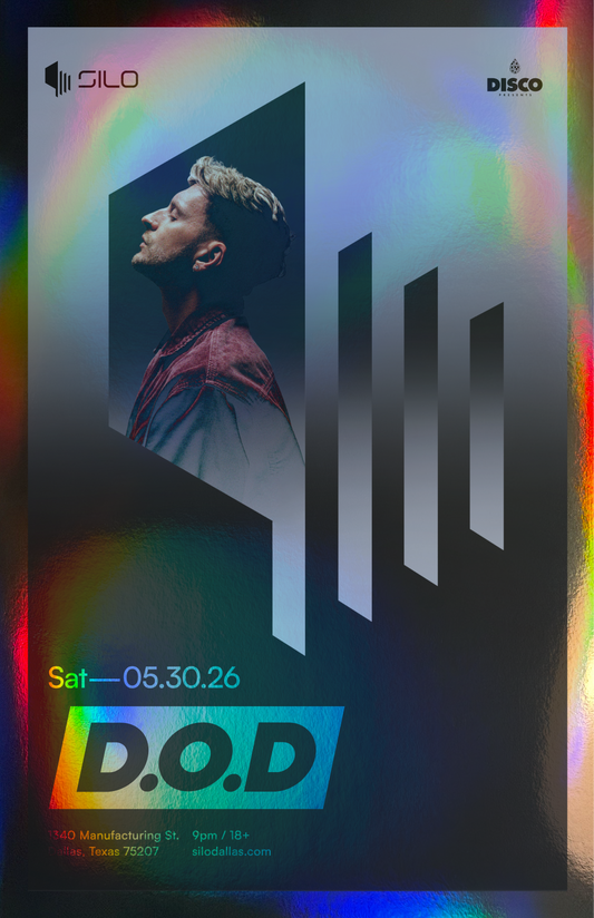 SILO | 5/29/26  | D.O.D. Foil Poster***