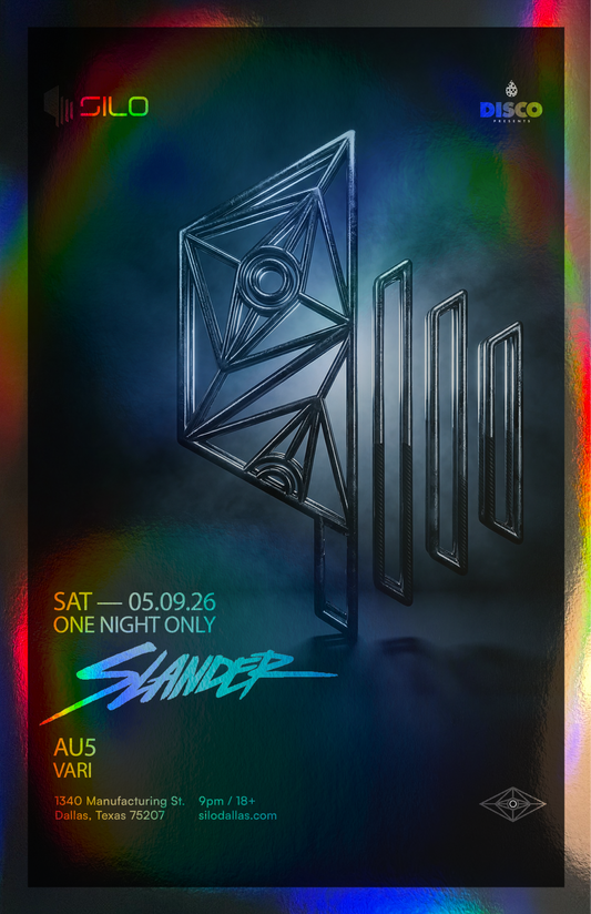 SILO | 5/9/26 | Foil Poster***