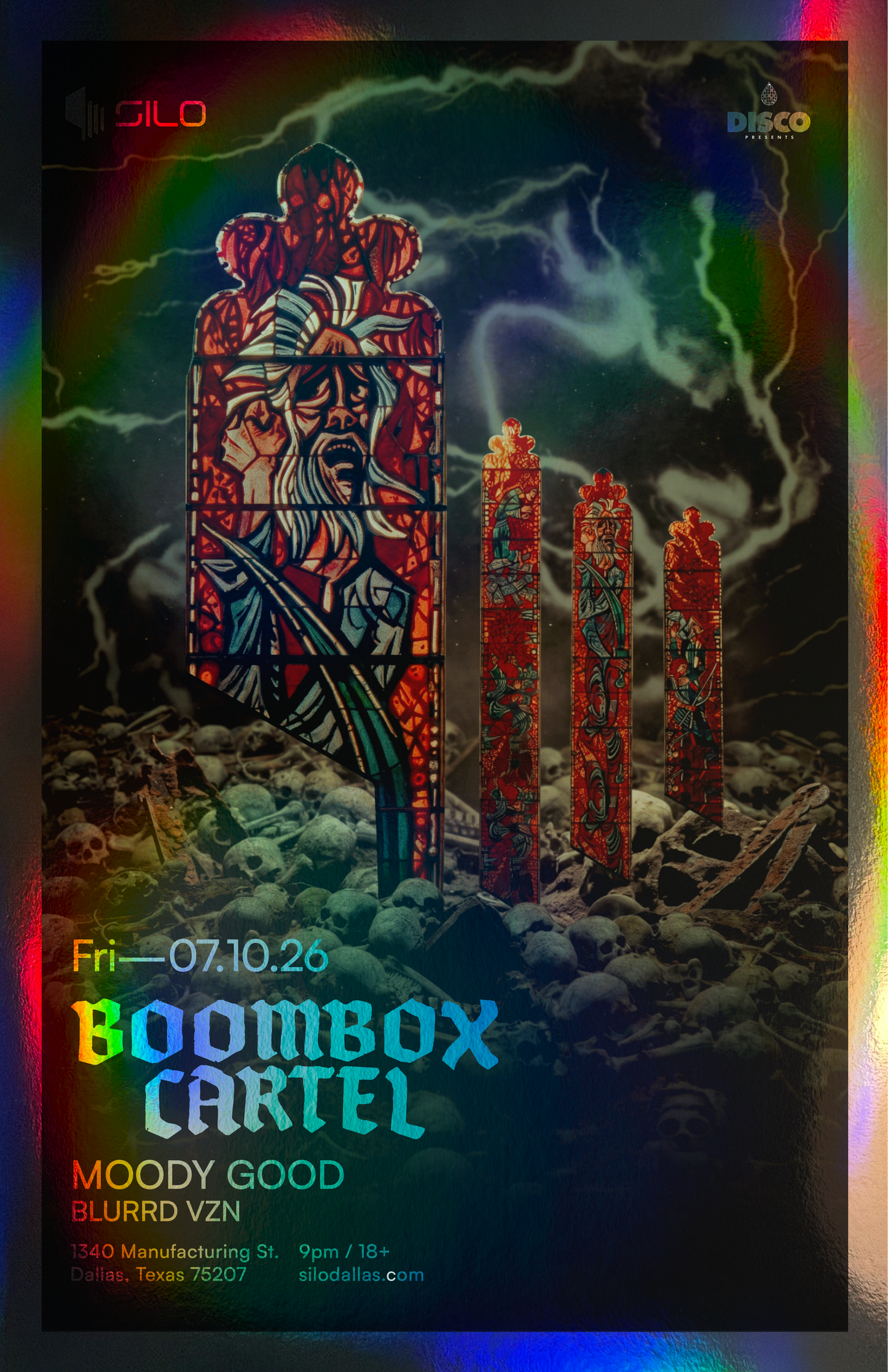 SILO | 7/10/26 |  Foil Poster***