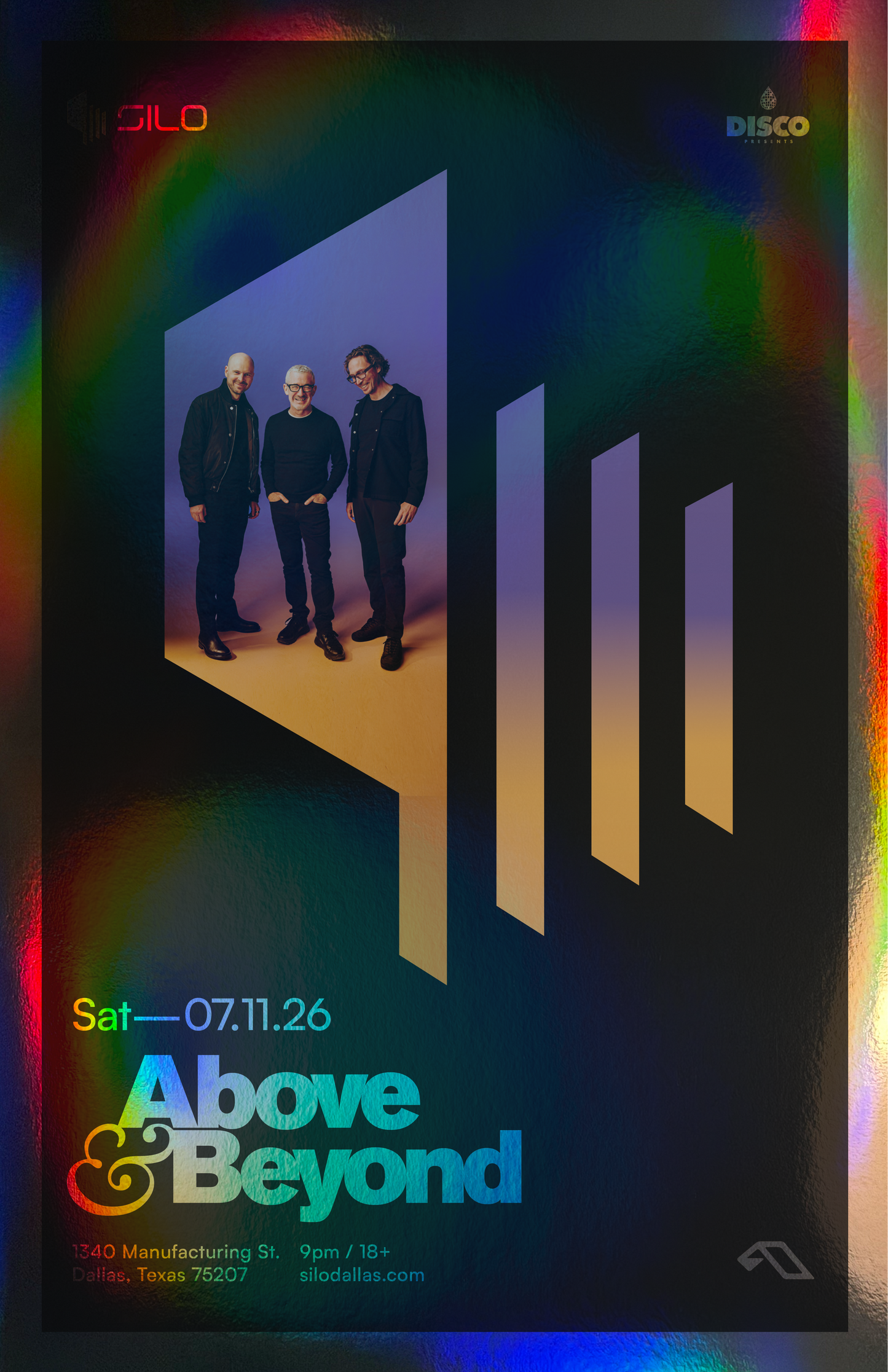SILO | 7/11/26 | Foil Poster***