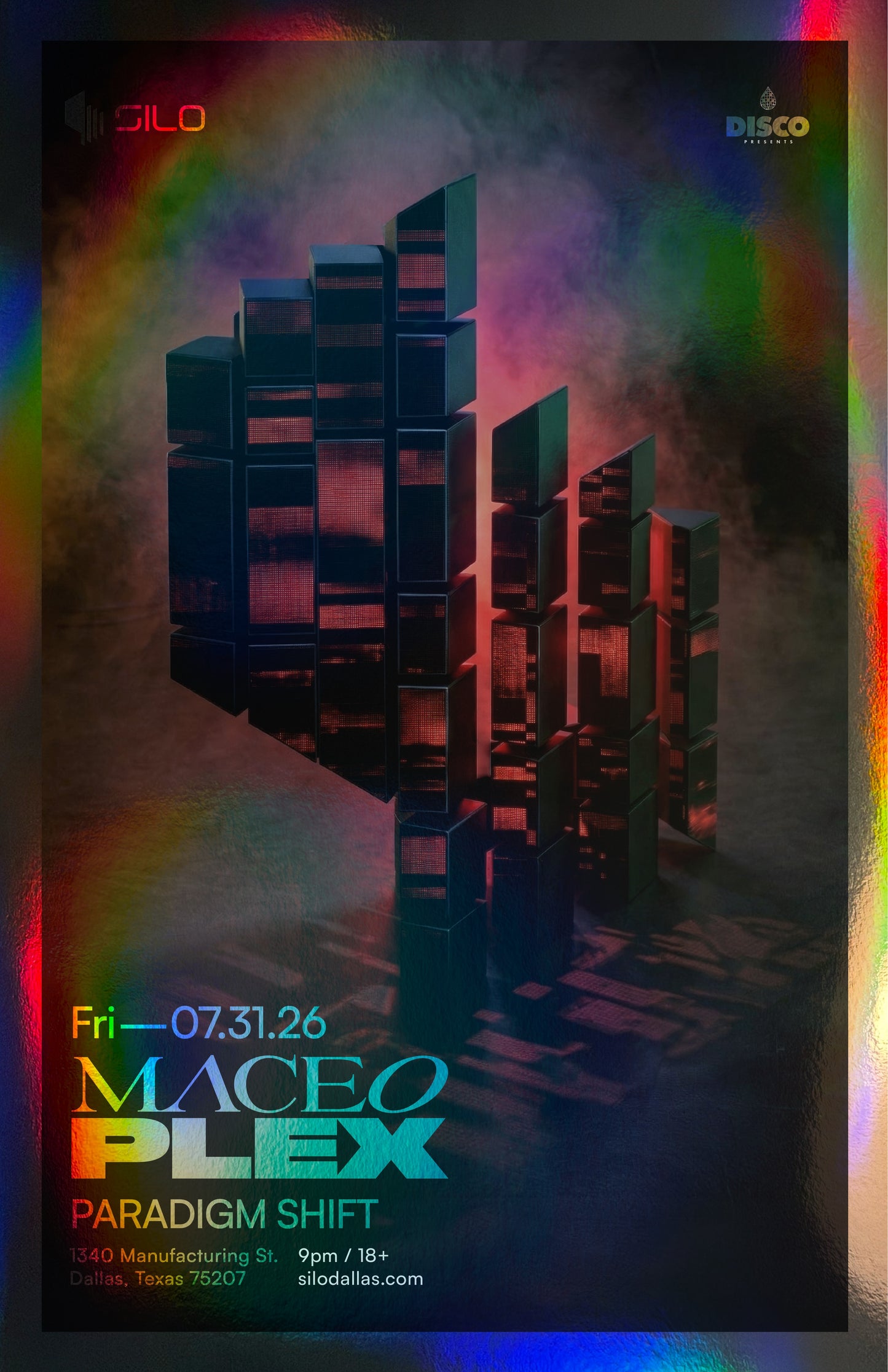 SILO | 7/31/26 | Foil Poster***