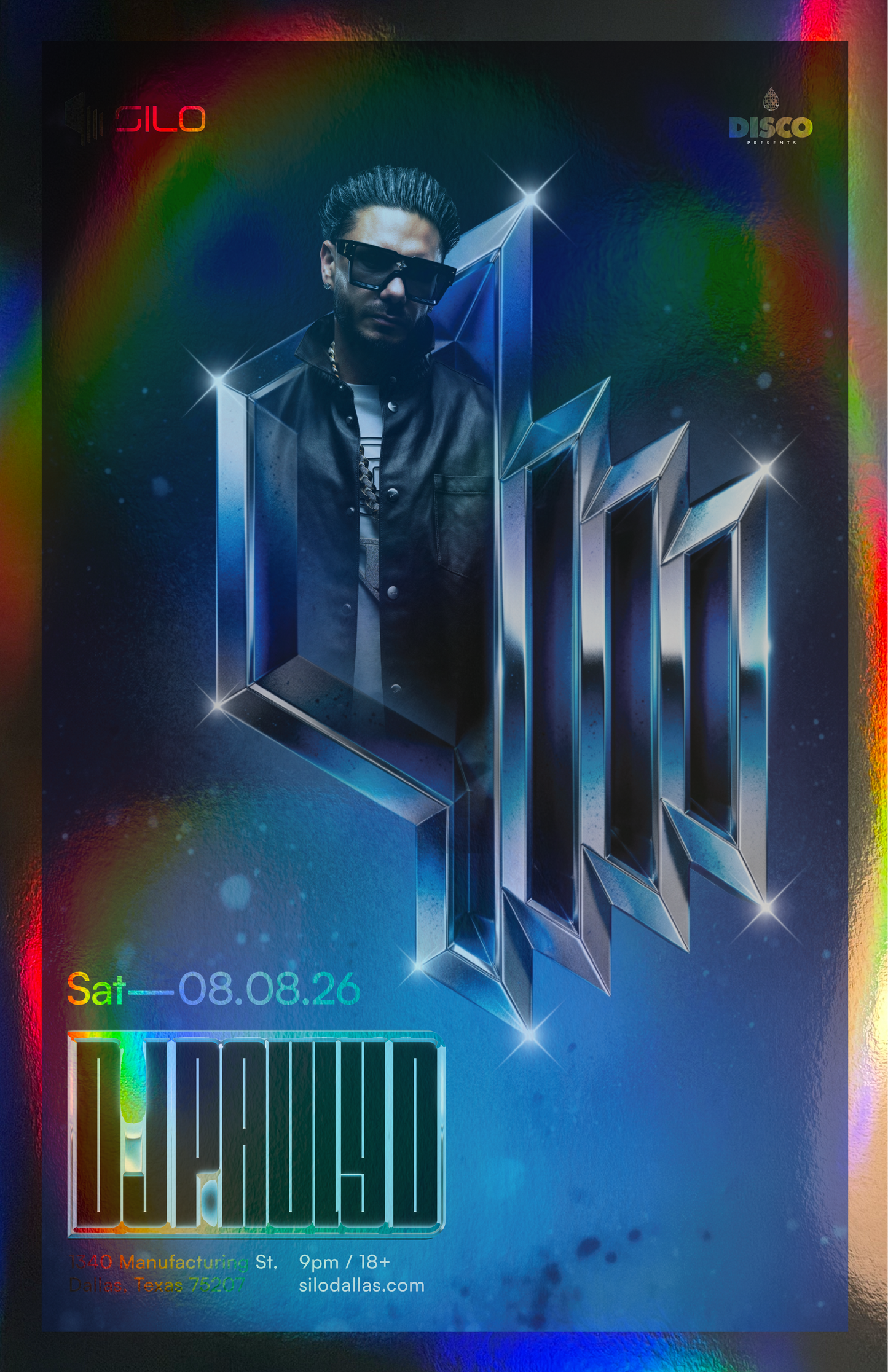 SILO | 8/8/26 | Foil Poster***