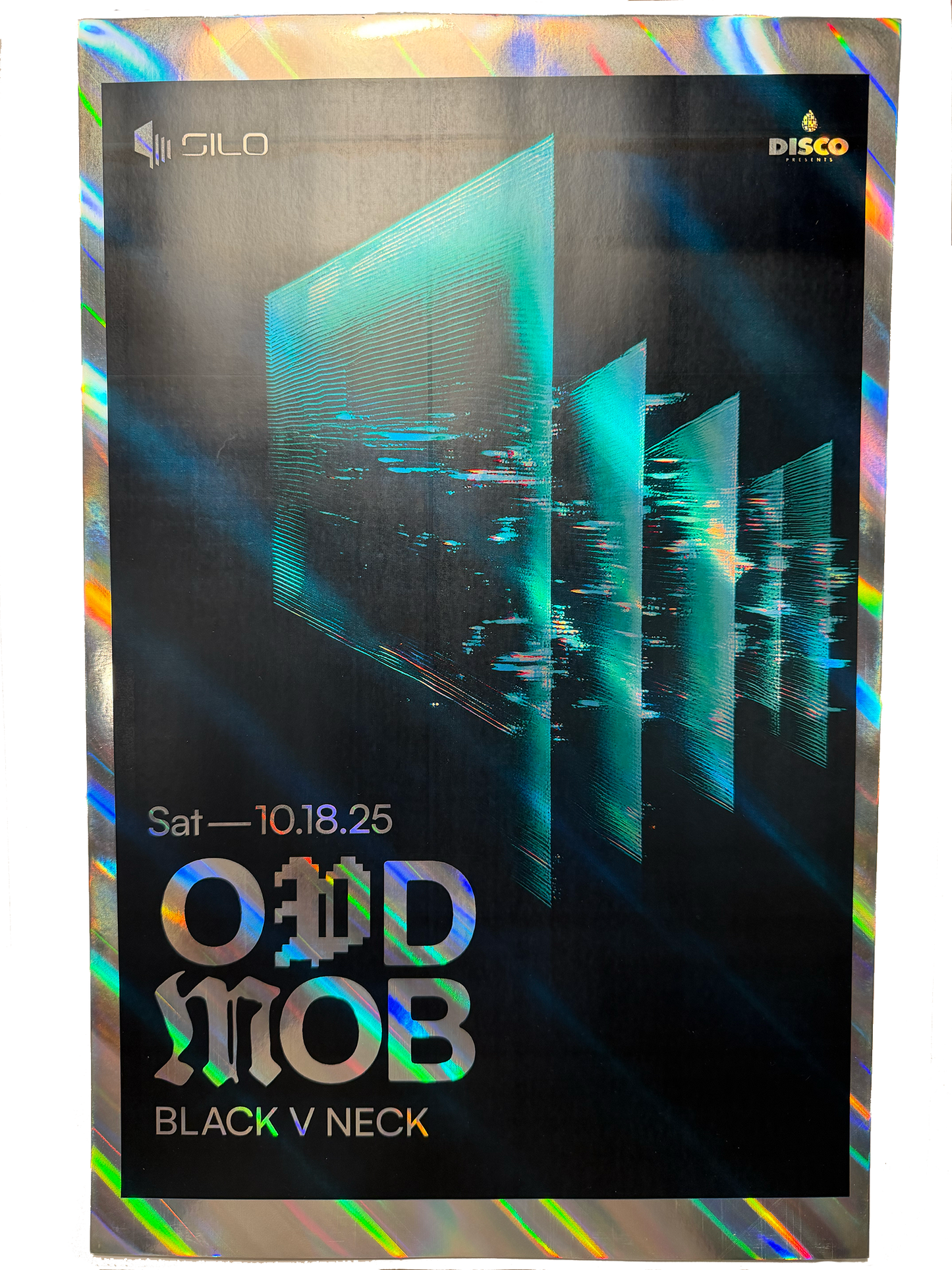 SILO | 10/18/25 | ODD MOB Foil Poster