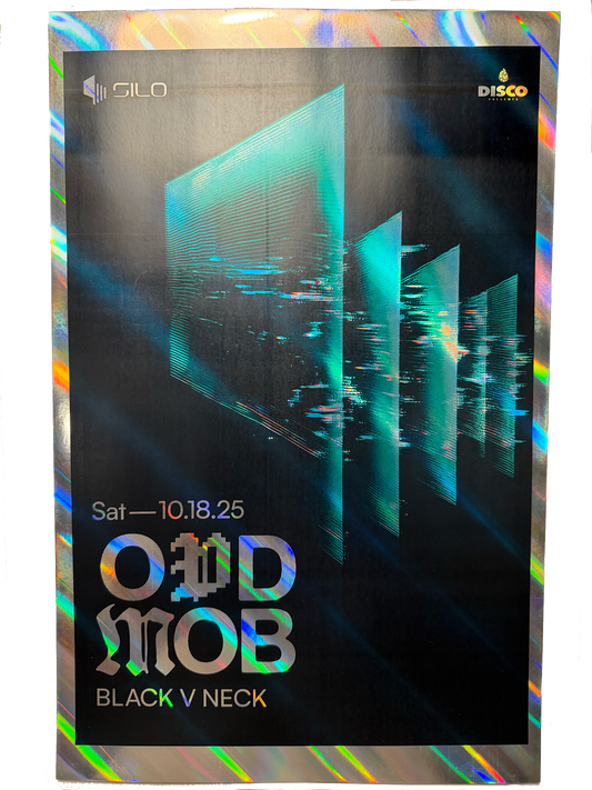 SILO | 10/18/25 | ODD MOB Foil Poster