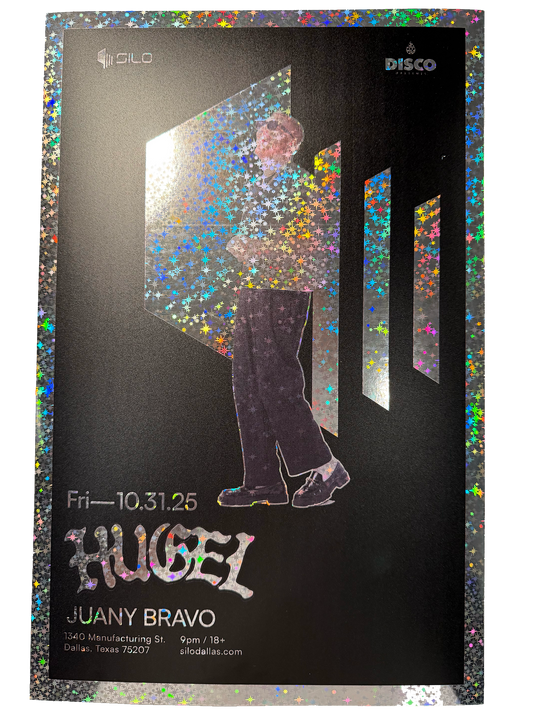 SILO | 10/31/25 | Hugel Foil Poster