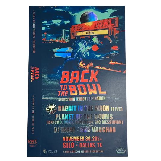 SILO | 11/30 | Back to the Bowl Foil Poster