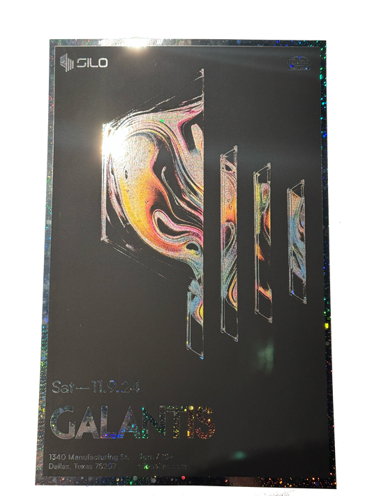 SILO | 11/9 | Galantis Foil Poster