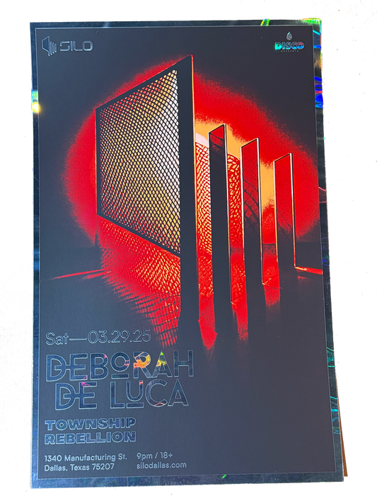 SILO | 03/29 | Deborah De Luca Foil Poster