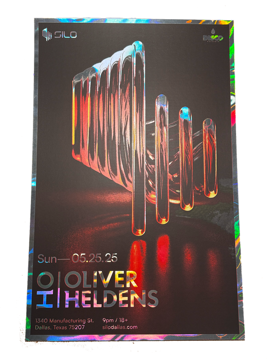 SILO | 05/25/25 | Oliver Heldens Foil Poster