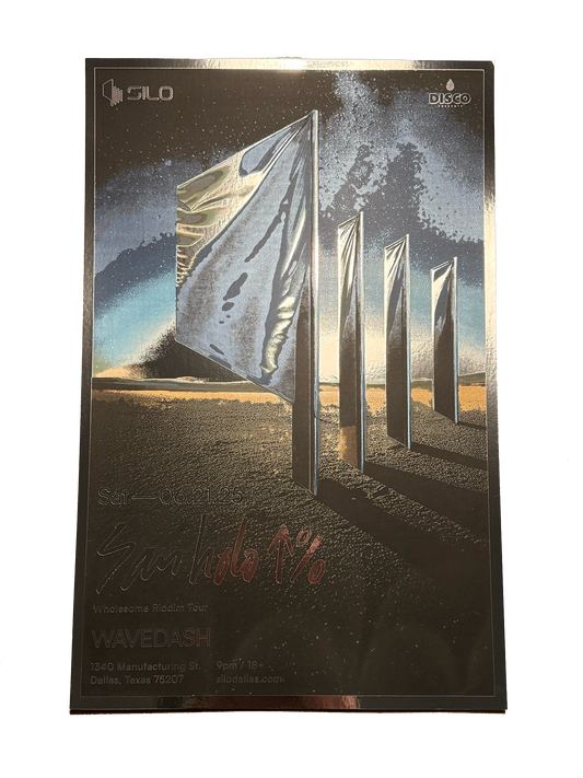 SILO | 06/21/25 | San Holo Foil Poster