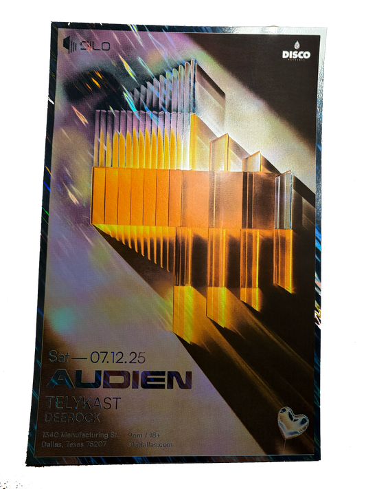 SILO | 07/12/25 | Audien Foil Poster