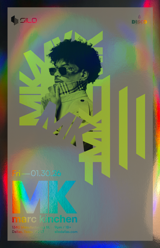 SILO | 1/30/26 | MK (Mark Kinchen) Foil Poster