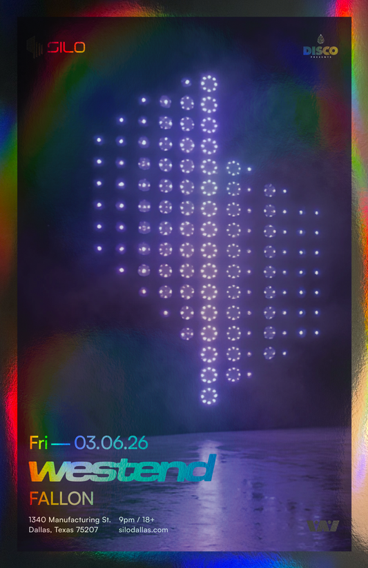 SILO | 3/6/26 | Westend Foil Poster