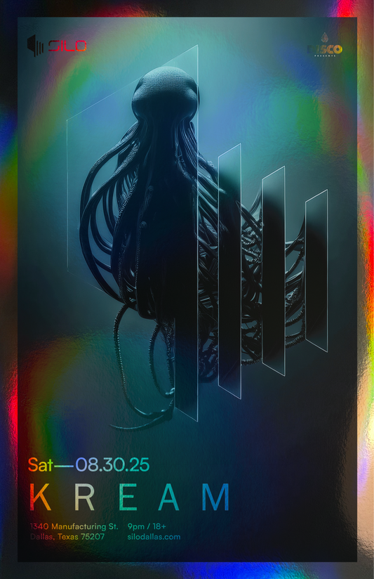 SILO | 08/30/25 | KREAM Foil Poster***