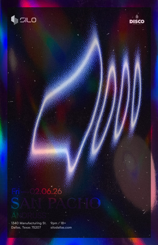 SILO | 2/6/26 | San Pacho Foil Poster